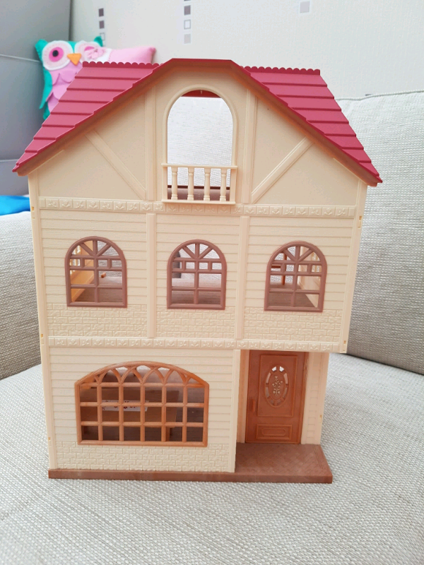 sylvanian 3 story house